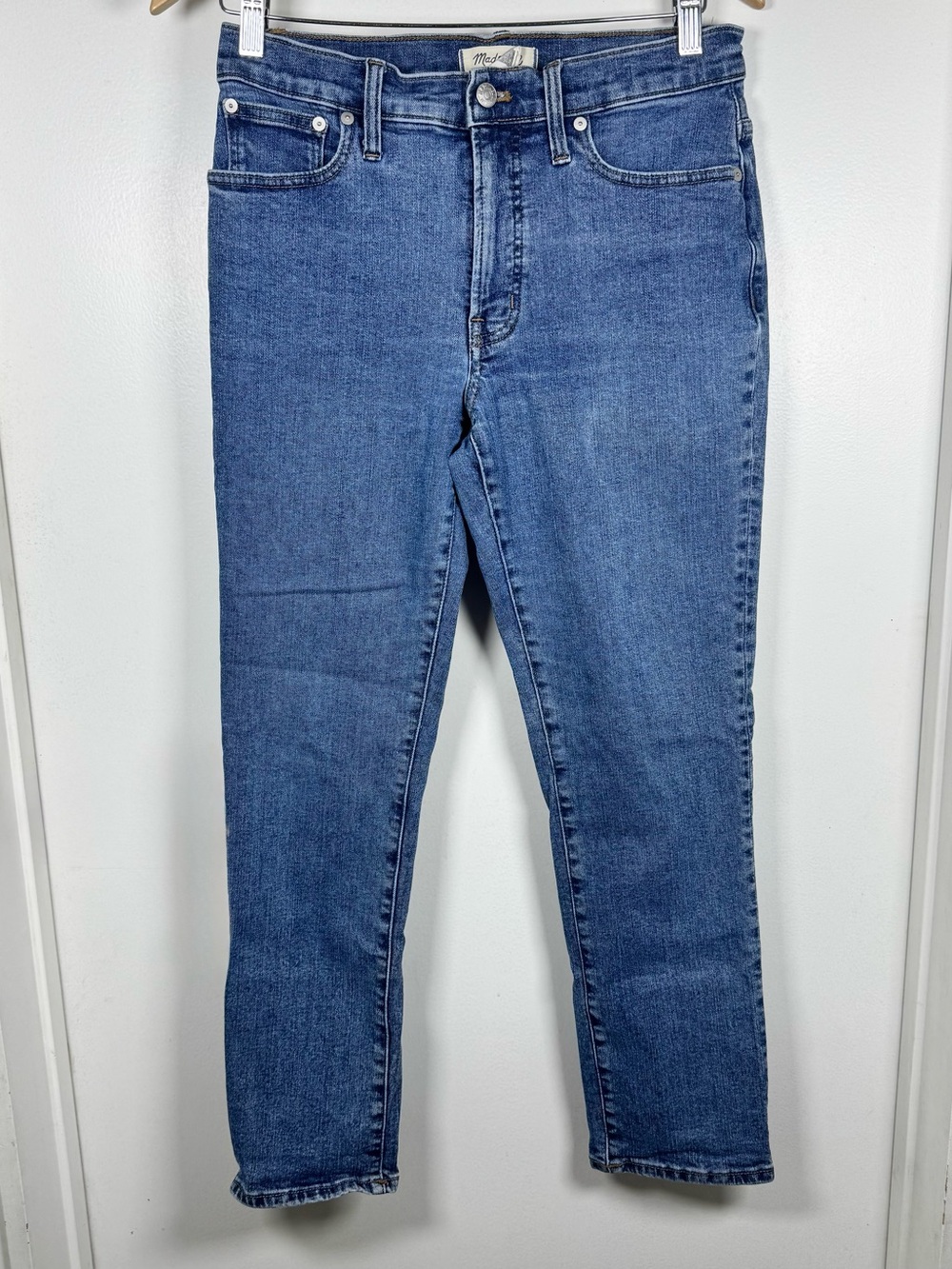 Madewell Mid Rise Perfect Vintage Jeans Women’s 27 Or U.S. 4 Straight Leg EUC